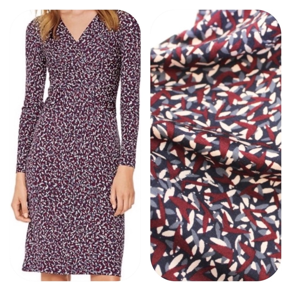 TORY BURCH 100% Silk Jersey Dress